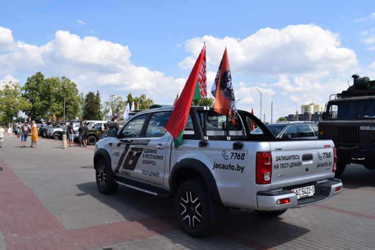 Мощный драйв с пикапами JAC T9 и T8 Pro на «Джип Фест — 2026» 